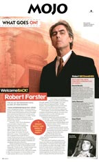 Robert Forster: Mojo interview
